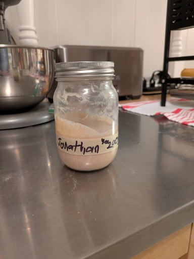 Jonathan the sourdough starter.